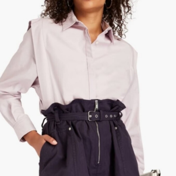 Isabel Marant Kigalki Lilac Blouse Size EU 40/ US Large NWT